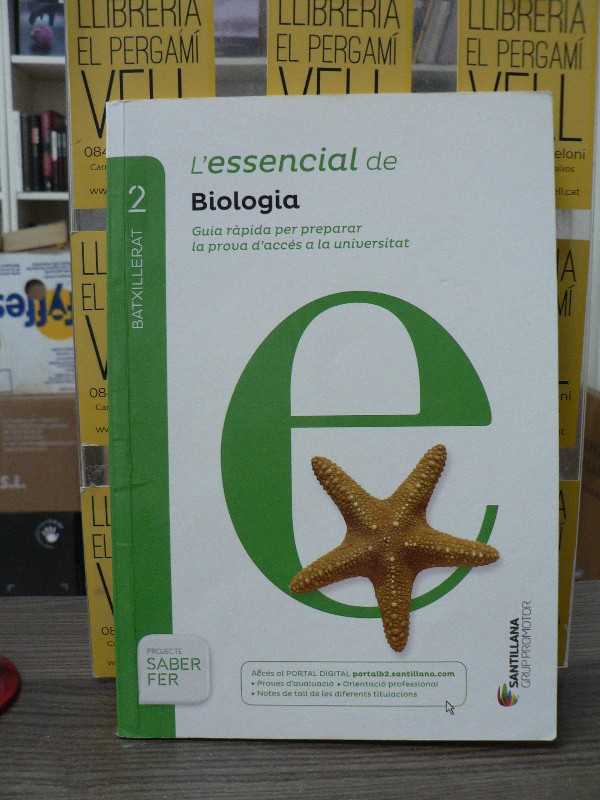 L'essencial de Biologia (Batxillerat 2) - VVAA - Santillana Grup Promotor - 2016