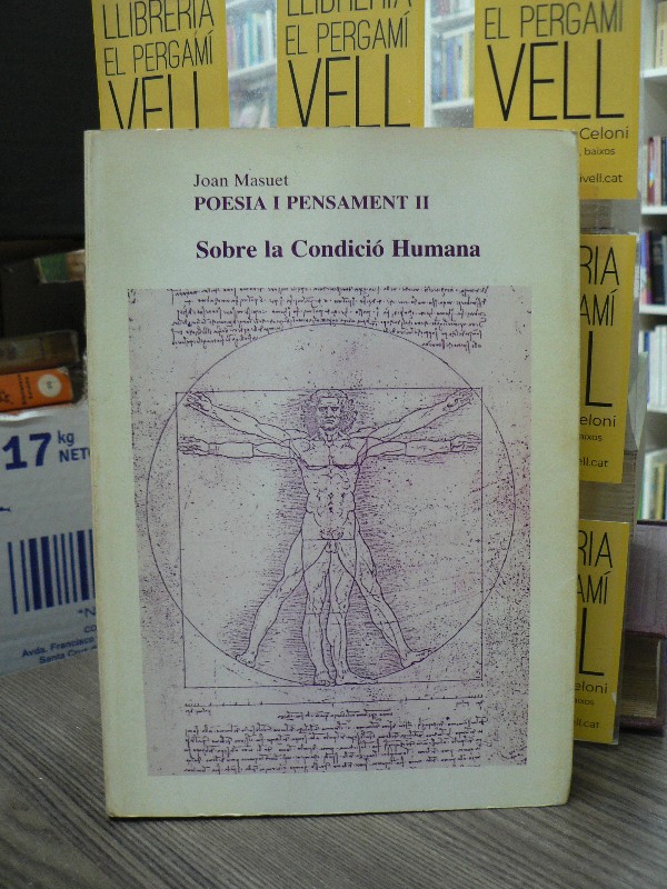 Poesia i Pensament II: Sobre la condició humana - Masuet, Joan - Autor editor - 1985, 1ª ed. 6.00