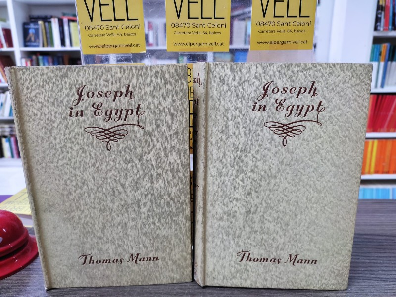 Joseph in Egypt (2 vols:) - Thomas Mann - Martin Secker & Warburg - 1938, 1ª ed. 39.50