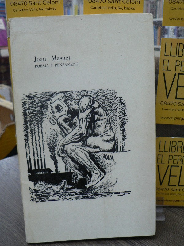 Poesia i pensament - Masuet, Joan - Autor-Editor - Mataró 1982 5.00
