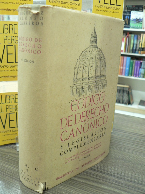 Código Derecho Canónico - Miguélez Domínguez - La Editorial Católica - 1957 - BAC 7
